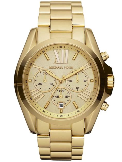 michael kors bradshaw gold|Michael Kors bradshaw chronograph watch.